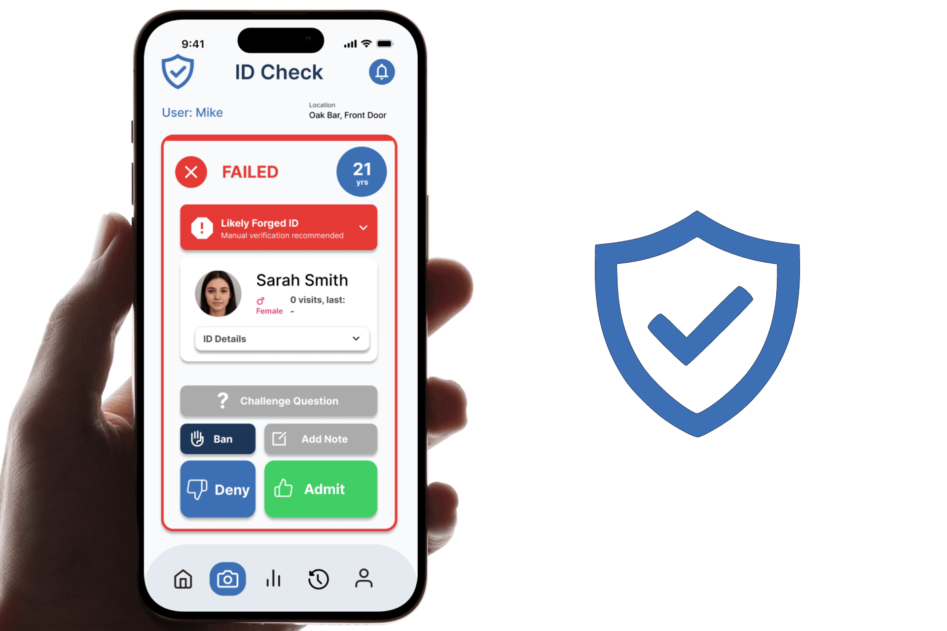AgeShield fraud detection protecting your license