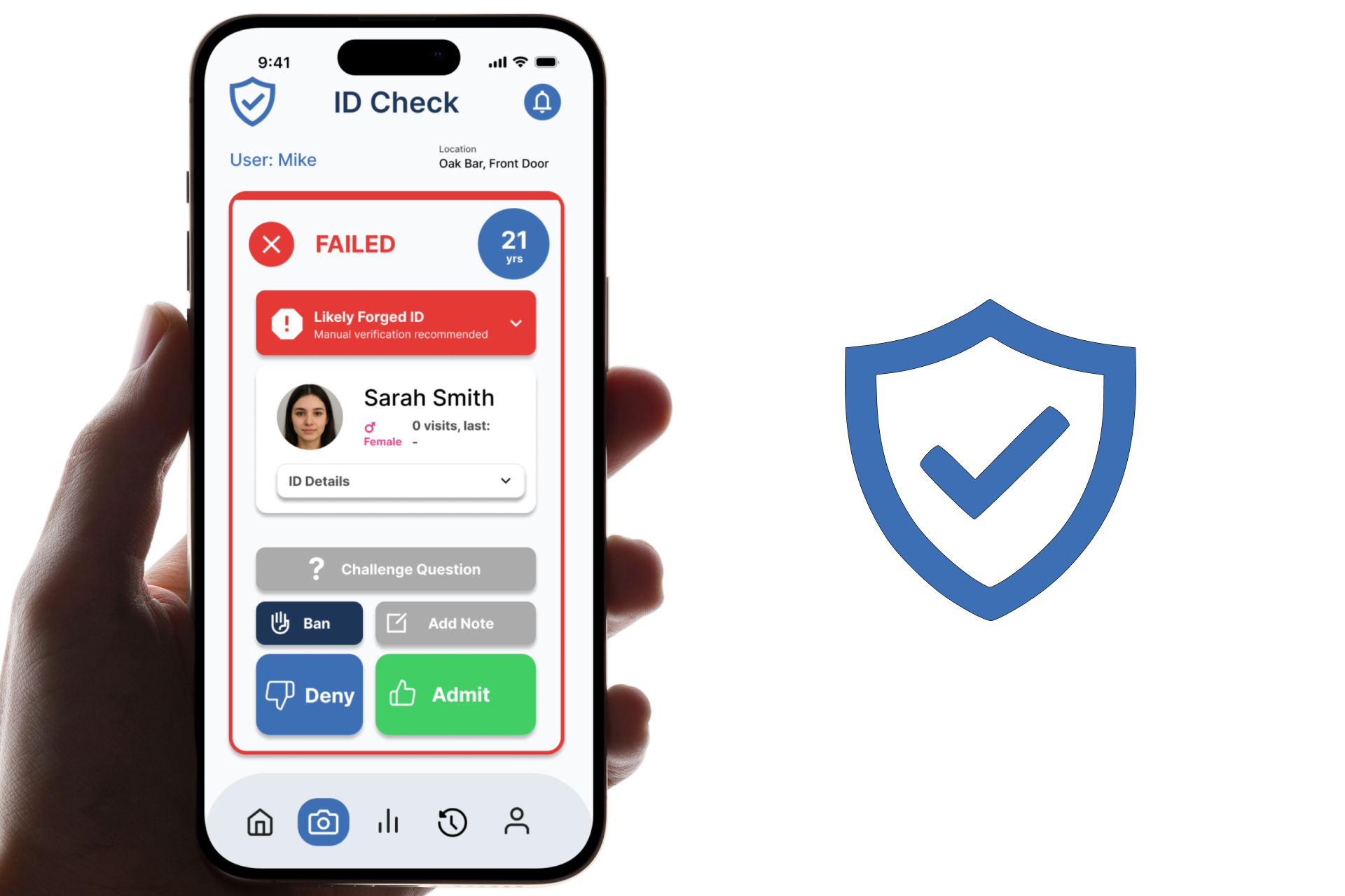 AgeShield fraud detection protecting your license
